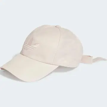 아디다스 핑크 리본 포함 새틴 캡