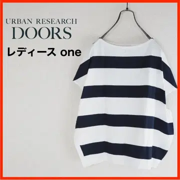 A3502 새상품급 URBAN RESEARCH DOORS 슬리브리스 보더