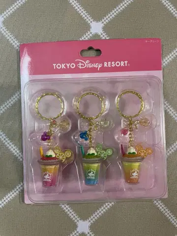 TOKYO DISNEY RESORT 키링 3세트