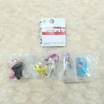 포켓몬 PUTITTO 로켓단 전 5종 컴플리트 가챠