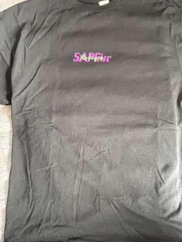 SAPEur 조커 티셔츠 블랙