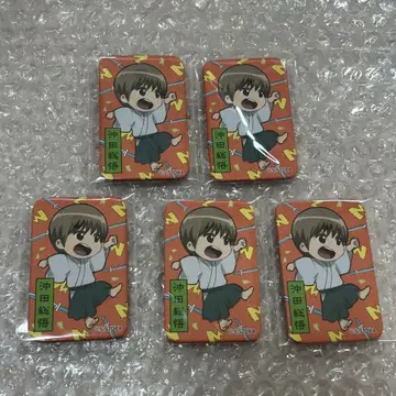 은혼 시카쿠이 캔뱃지 오키타 소고 세트