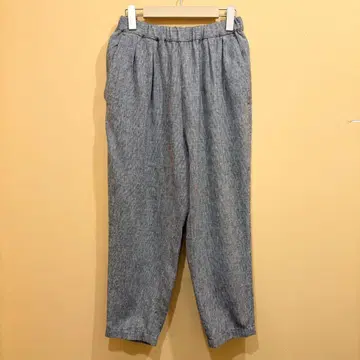 MORRIS & SONS 린넨 이지 팬츠 핑 체크 0