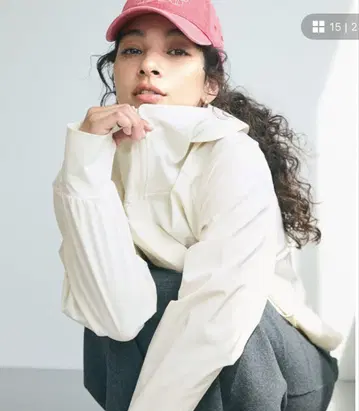 coca UV 차단 래글런 후드티