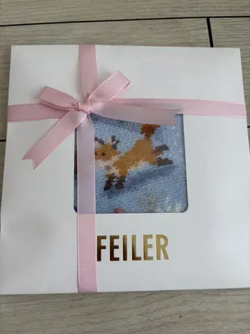 FEILER 윈터 애니멀즈 손수건