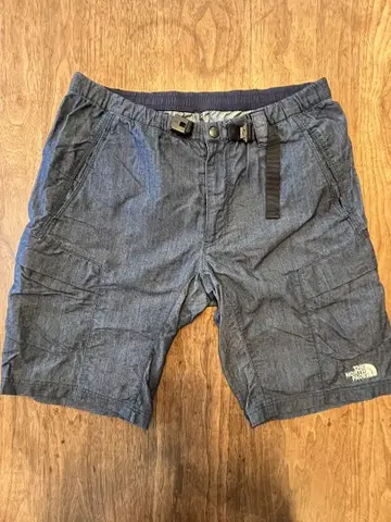 THE NORTH FACE 데님 카고 숏팬츠