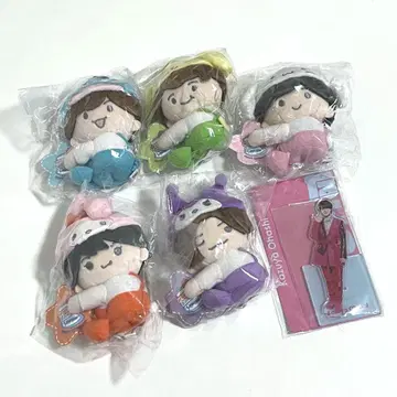 나니와단시 산리오 새상품 5체 세트 판매 오오하시 카즈야 아크릴 스탠드