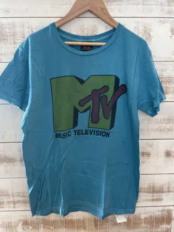MTV 로고 티셔츠 프리 사이즈