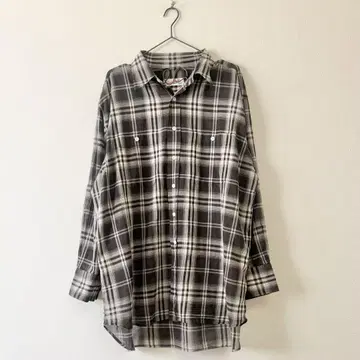 Spick&Span 2023SS 코튼 보일 체크 루즈 셔츠