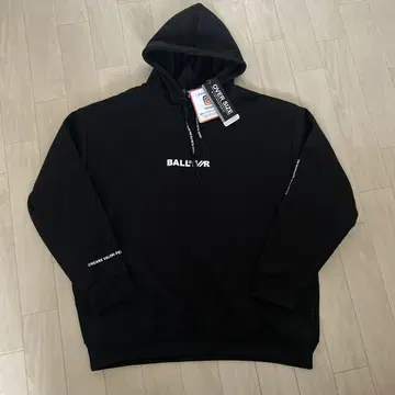 BALL 오버 사이즈 실루엣 LL 블랙 후드티