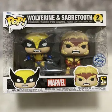 Funko Pop! 울버린 & 사보터 2팩