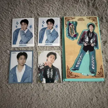 FANTASTICS 세구치 레이야 BTTM5 포토 카드, 아크릴 스탠드