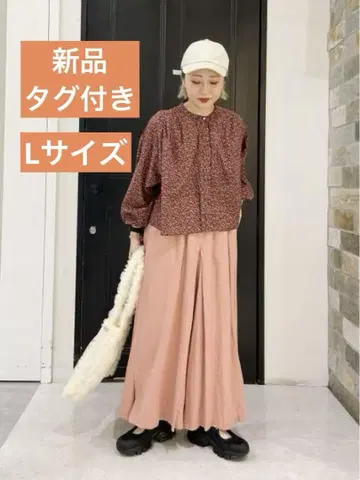 택 포함 새상품 니코앤드 모듬 턱 스카초 L 사이즈 핑크