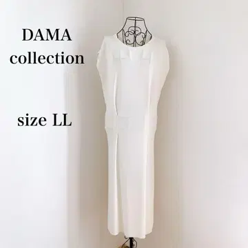 DAMA collection  컬렉션 원피스 화이트