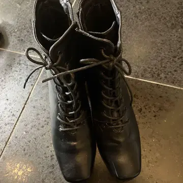 블랙 부츠 LL 사이즈
