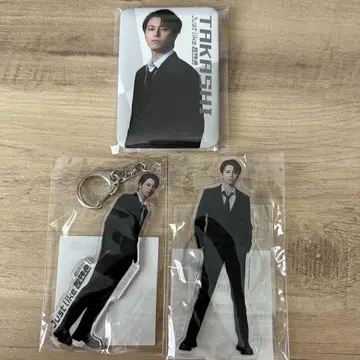 초특급 마츠오 타카시 타카시 캔뱃지 아크링 키링 아크릴 스탠드 고래락