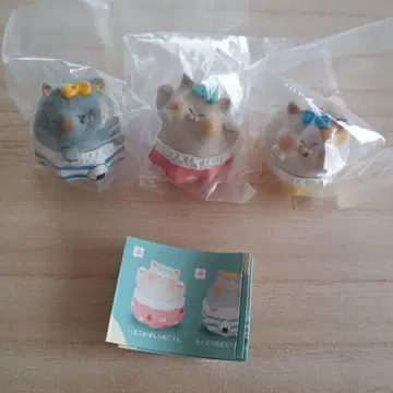 후쿠후쿠 만마루쨩 고양이 3개 세트