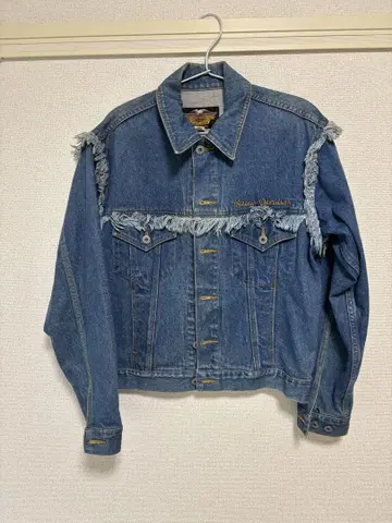 HARLEY DAVIDSON 프린지 데님 자켓 M
