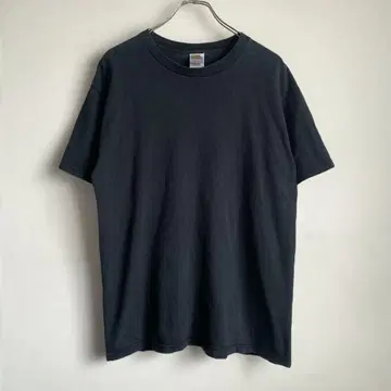 00s FRUIT OF THE LOOM 무지 블랭크 티셔츠 블랙 L