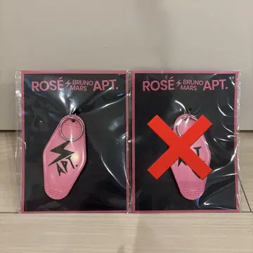 APT 키링 로제 BLACKPINK 트레이딩 카드 포함