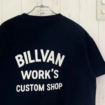 택 포함 새상품 BILLVAN GARAGE 아메리칸 헤비 티셔츠 아메카지
