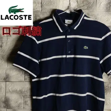 LACOSTE 라코스테 반팔 피케 셔츠 로고 자수 TS-93