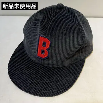 미사용 새상품 블루블루 코듀로이 야구 모자 BLK