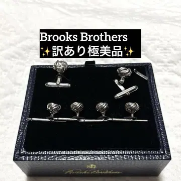 브룩스브라더스 커프스 링크 스터드 세트 1회 사용 하자품