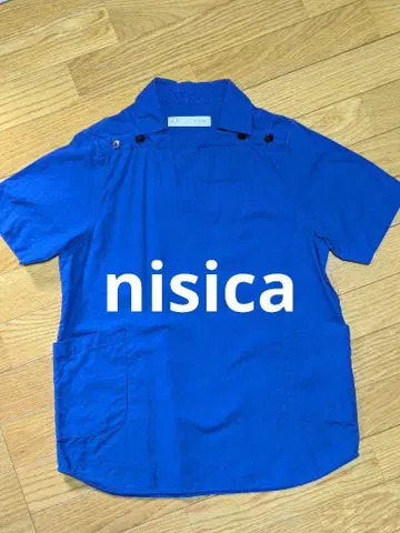 nisica (니시카) 데크맨 셔츠 블루