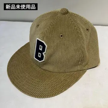 미사용 새상품 블루블루 코듀로이 야구 모자 BEIGE