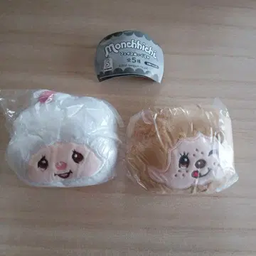 몬치치 페이스 봉제 인형 2개 세트