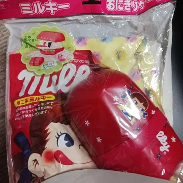 [미개봉] 후지야 밀키 오니기리 케이스 빨간색 페코