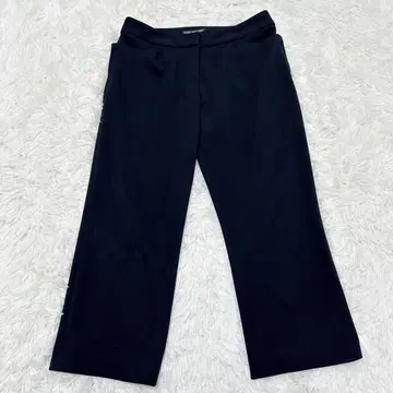 폭시 뉴욕 크롭 팬츠 앵클 기장 블랙 38