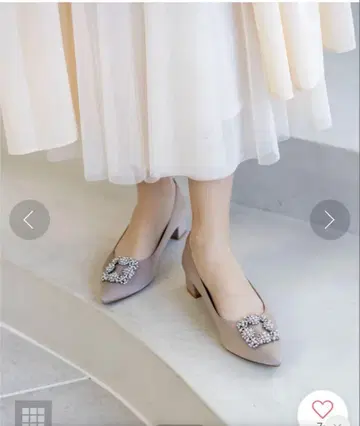 에마프란시스 3cm 힐 비쥬 펌프스 (베이지 새틴)