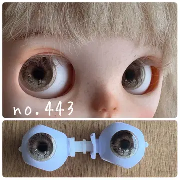조각 아이 칩 입체 브라이스 아이시 인형 14mm 점토