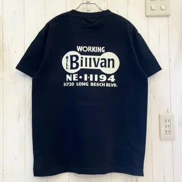 택 포함 새상품 BILLVAN 빌반 NE 1194 헤비 웨이트 반팔 T