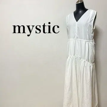 mystic 드로스트 슬리브리스 원피스, 앞뒤 2WAY, 안감 부착