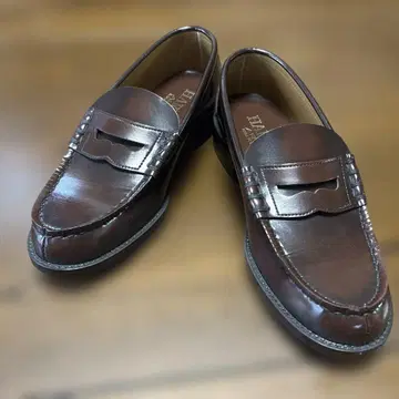 새상품 HARUTA ARVIN 하루타 로퍼 25.5cm 브라운 일본제