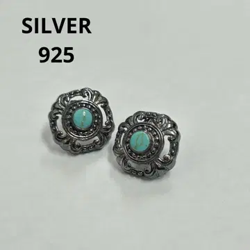925 터콰이즈 귀걸이 터키석 SILVER