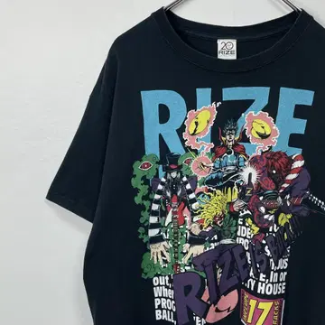 RIZE 20th 아메리칸 코믹스 스타일 티셔츠