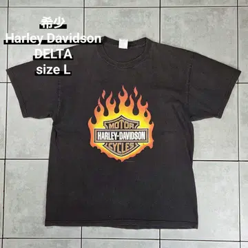 Harley Davidson 파이어 엠블럼 티셔츠