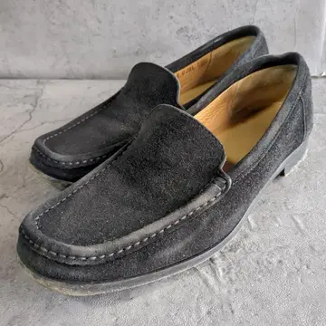 [ BALLY ] 발리 (37) 이탈리아제 무지 블랙 로퍼