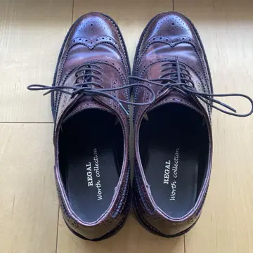 [새상품급] REGAL 윙팁 브라운 신발