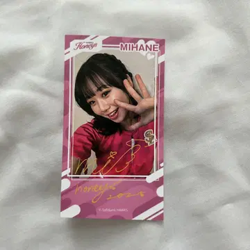 타카코레 복권 허니즈 MIHANE 셀카 폴라로이드 스티커