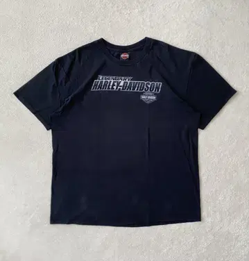 할리 데이비슨 그래픽 티셔츠 2XL 구제 의류