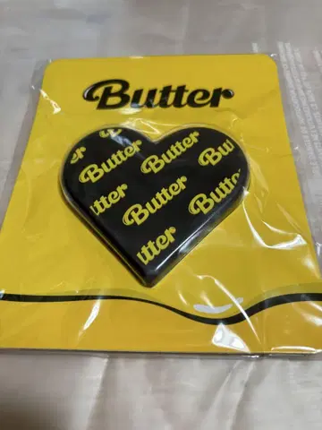 BTS BUTTER 하트형 핸드 거울