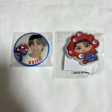 LDH 만박 가챠 FANTASTICS 기무라 케이토 플래그 키링, 캔뱃지