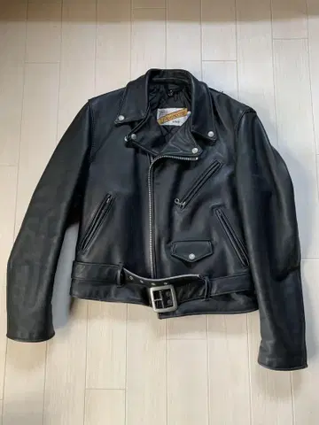 Schott 더블 라이더 자켓 사이즈 40 블랙