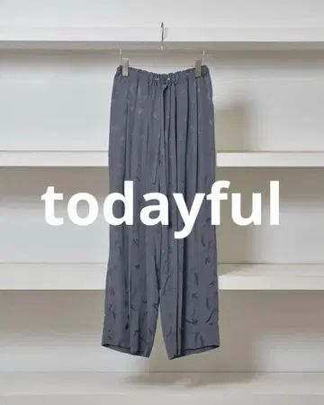 TODAYFUL 스와로브스키 새틴 팬츠