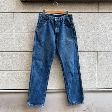 USED USA 구제 의류 블루 데님 데님 팬츠 라슬러 빈티지